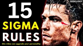 Unlock 15 SECRET SIGMA RULES in Hindi 🔥 [upl. by Nilyam634]