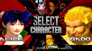 Bloody Roar All Characters PS1 Game [upl. by Kama]