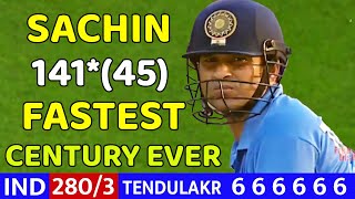 SACHIN TENDULKAR MASSIVE BATTING 141 RUNS  IND VS PAK 2ND ODI MATCH 2004  SHOCKING BATTING EVER🔥😱 [upl. by Ardnot]