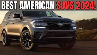 7 Most Reliable American SUVs 2024  SUVs To Buy [upl. by Malin]