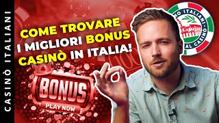 BONUS CASINÒ Online  Come trovare i migliori Tutorial [upl. by Frank]