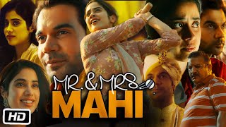 MR amp MRS MAHI Full HD Movie Trailer Review  Rajkummar Rao  Janhvi Kapoor  Kumud Mishra [upl. by Amar]