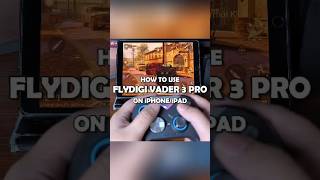 How to Use the FlyDigi Vader 3 Pro on iPhone or iPad controller gamepad flydigi codmobile ios [upl. by Asert]