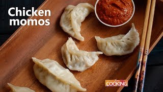 Chicken Momos  Home Cooking [upl. by Shulman143]