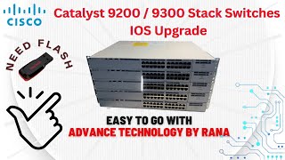 Firmware Upgrade for Catalyst 9200  5Stack Switches  Unbelievably Easy  10 Minutes Max 🤩🤩 [upl. by Moyra]