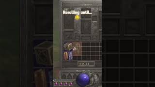 The Runeword Rerolling diablo2resurrected shorts [upl. by Eneladgam]