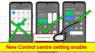 Use New control centre  Poco c3 miui New Update 2024  realme New version 2024 [upl. by Etsirk593]