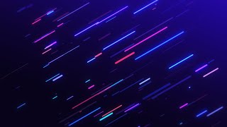 Rounded Neon Multicolored lines Animation Background Video  Footage  Screensaver [upl. by Aneehc63]