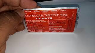 Clavix 75 MG Tablet Full Review [upl. by Ebag673]