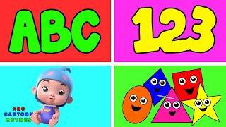 ABC song  nursery rhymes  abc phonics song for toddlers  a for apple [upl. by Salena]