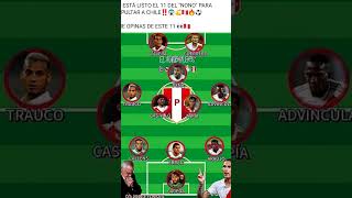 EL POSIBLE 11 CONTRA CHILEfutbolperuano hinchadaperuana [upl. by Aihtniroc756]