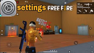 Settings ⚙️ HUD  DPI 🖤 Free Fire PC HeadShot 100🔥 [upl. by Wivinia483]