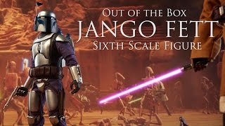 Jango Fett Sixth Scale  Out of the Box [upl. by Ttayw]