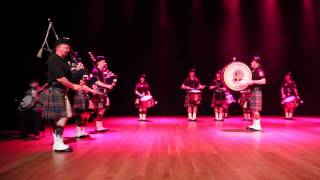 Fana Tattoo 2012  The Bergen Pipe Band  The Steamboat Bugle Horn [upl. by Azaleah502]