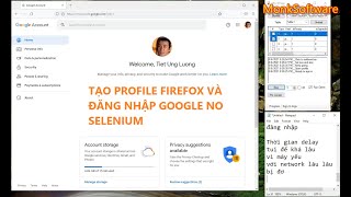 Csharp  Tool Tạo và Đăng nhập Gmail với Profile Firefox  No Selenium [upl. by Lucie]