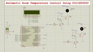 Mini Project Automatic Room Temperature Controller Using PIC18F4550 [upl. by Feldman]