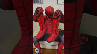 SpiderMau funny video😂😂funny shorts spiderman [upl. by Tergram]