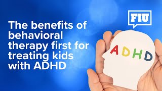 Is medication the best first option for childhood ADHD [upl. by Eillom962]