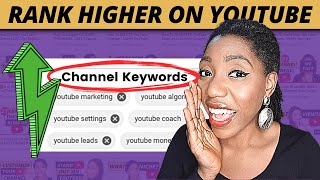 How To Add Channel TAGS or KEYWORDS To Your YouTube Channel  YouTube SEO 2022 [upl. by Astor689]