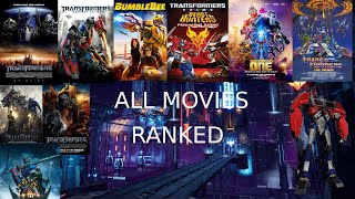 TRANSFORMERS MOVIES RANKED  TRANSFORMERS ONE [upl. by Yerocaj]