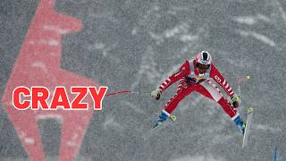 Top 5 Craziest Alpine Skiing World Cup Moments [upl. by Tzong]