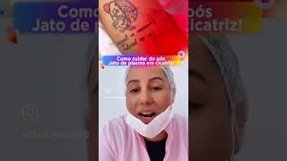 Aprenda tratar Cicatriz de queimadura Digite ACADEMIA jatodeplasma cursodeestetica cicatriz [upl. by Rosalia]