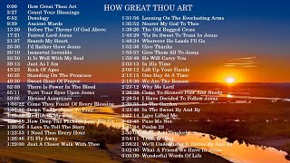 50 Popular Hymns  How Great Thou Art  Gospel Instrumental Music by Lifebreakhtrough [upl. by Safire]