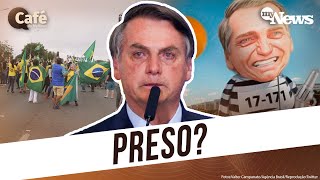 Bolsonaro pode ser preso assim que voltar ao Brasil por incentivar atos terroristas em Brasília [upl. by Savil632]