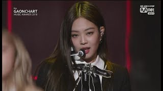 BLACKPINK  DDUDU DDUDU  FOREVER YOUNG in 2019 Mnet Gaon Chart Music Awards [upl. by Lawrenson]