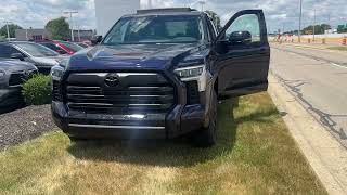 2024 Toyota Tundra Limited Blue [upl. by Ivanah]