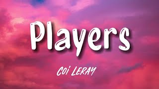 Coi Leray  Players DJ Smallz 732  Jersey Club Remix  badboy8845  lyrics video [upl. by Jovita]