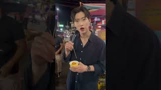 XO Kitty Star Lee Sang Heon Enjoys Filipino Street Food XOKitty Netflix LeeSangHeon 📽️ ch4iyen [upl. by Alemac]