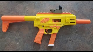 NERF FGC9 MK2 shooting 32 rounds [upl. by Slack]