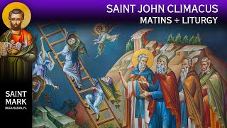 20240414 Greek Orthodox MatinsOrthros Divine Liturgy of Saint Basil Saint John Climacus [upl. by Joline]