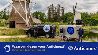 Waarom kiezen voor Anticimex als je houtworm hebt [upl. by Atirb]