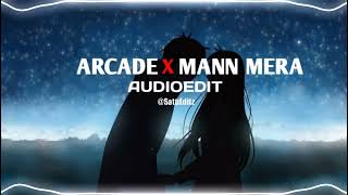 Arcade X Mann Mera  edit audio mashup SFX edit [upl. by Stoeber]