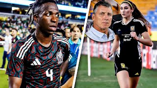 el GESTO de VINICIUS JR con MÉXICO  TATIANA rompe SILENCIO con SIBOLDI  GOLEAN a la SUB 23 [upl. by Bunow]