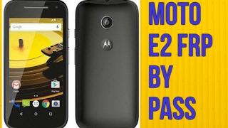 HOW TO REMOVE FRP IN MOTO E2 [upl. by Neemsaj487]