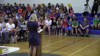 2015 Memorial School Seventh Grade Awards Ceremony [upl. by Aenel]