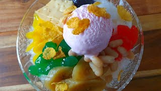 DIY HaloHaloFilipino Crushed Ice DessertPerfect For Summertime Or Warm Days [upl. by Htrow]