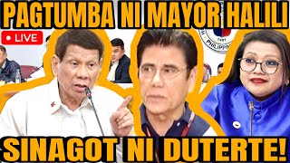 PAGKAWALA NI MAYOR HALILI SINAGOT NI DUTERTE CONG LUISTRO HINDI NAG PATINAG KAY PRRD [upl. by Hendren]