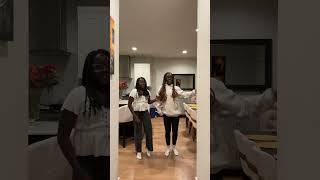 dc UrfavAria28 trend shortsfeed sisters dance blowup fypシ゚ christmas [upl. by Atsirc]