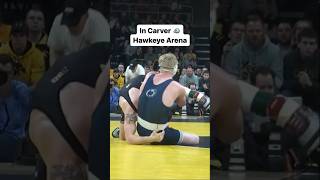 Bo Nickal hit a legendary spladle back in 2017 in CarverHawkeye Arena 💪 [upl. by Enileuqkcaj]