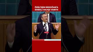 Özgür Özelden Erdoğana emekli maaşı yanıtı Bırak ben taşıyacağım ver küfeyi [upl. by Atsed197]