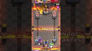 Skeletons are dangerous ☠️ clashroyale [upl. by Analak]