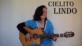 Cielito Lindo guitar cover with TAB  Mexican traditional song [upl. by Esinwahs]