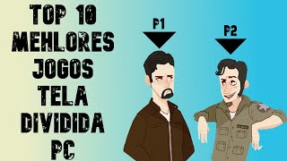 Top 10 Jogos Tela Dividida PC 2025 [upl. by Derrik]