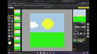 How to use Piskel App GCMS ART [upl. by Sioux]