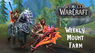 World Of Warcraft Weekly Mount Farm S2  E33 [upl. by Siulesoj189]