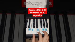 Como Tocar quotStill DRE  Dr Drequot Tutorial Fácil de piano piano pianocover [upl. by Airan191]